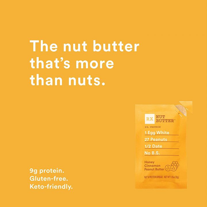 RX Nut Butter Honey Cinnamon Peanut Butter Ad