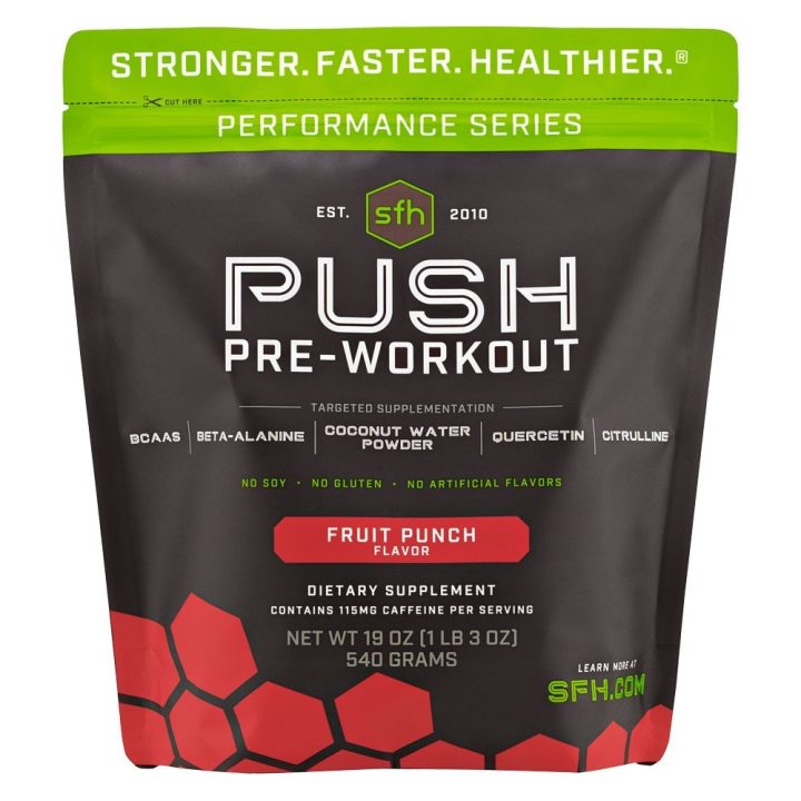 SFH Push Fruit Punch front