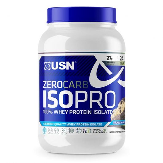 USN IsoPro Zero Carb Whey Protein Isolate - Cookies & Cream