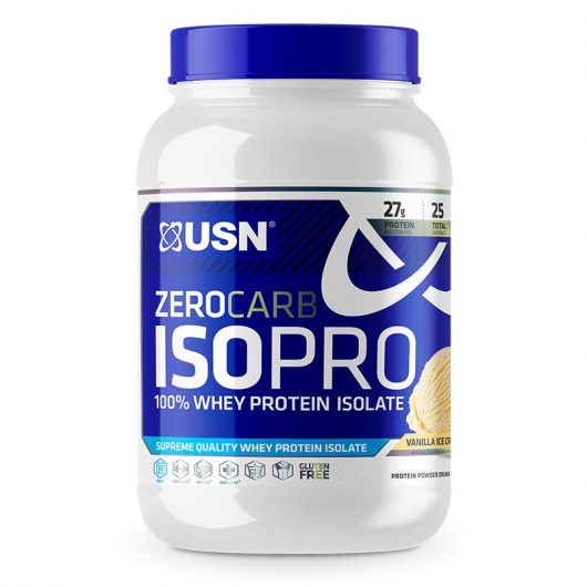 USN IsoPro Zero Carb Whey Protein Isolate - Vanilla